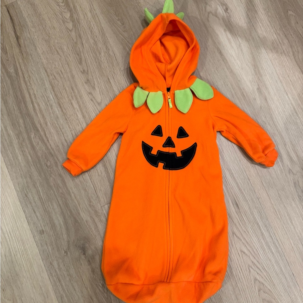 Orange Pumpkin Baby Costume